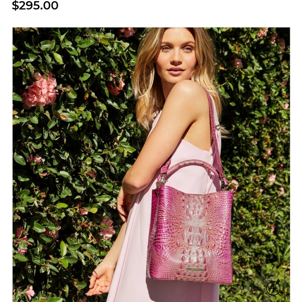 AMELIA Peony Ombre Melbourne Brahmin handbag